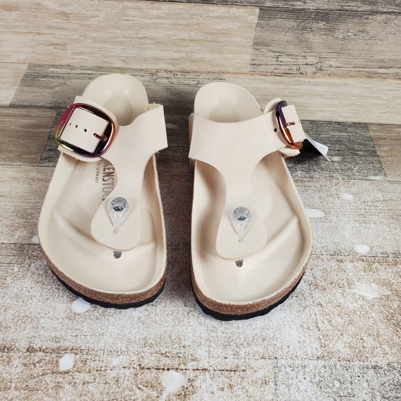 Birkenstock Gizeh Sandals Womens Sz 5 Thong Toe Sandal - Picture 2 of 13